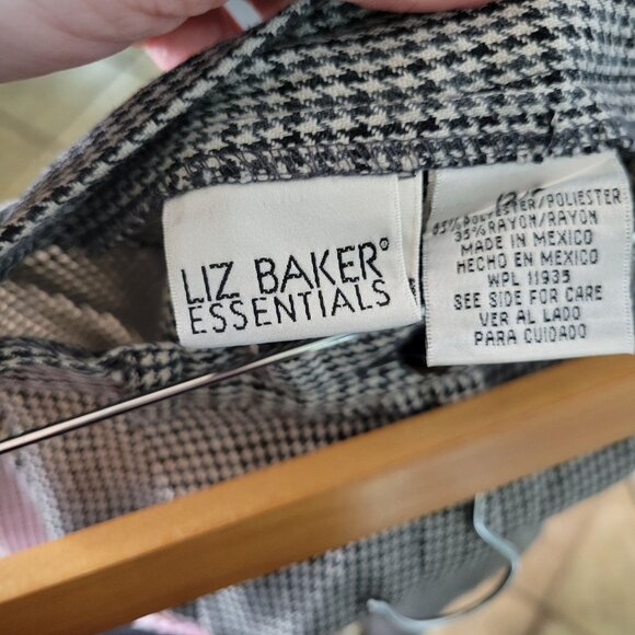 Vintage S Old Money Quiet Luxury Pleated Houndstooth Academia Preppy Nerdy Pants - Picture 3 of 6